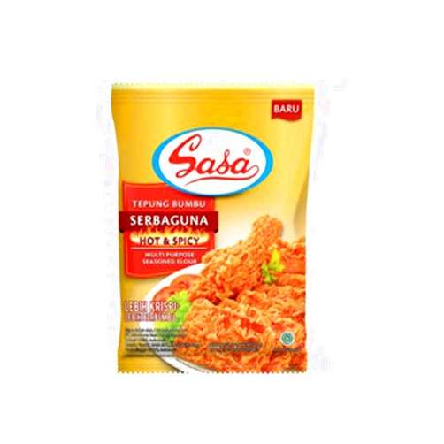 FOXCUP Sasa Tepung Bumbu Serbaguna Hot & Spicy - (Pack of 2)