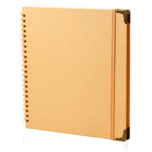 Joyberg Scrapbook 80 Pages, Scrapbooking Supplies 8 x 8 In, Scrapbook Album Suitable for Album Memory Book Wedding, Anniversary Family, DIY Craft Projects (Brown)
