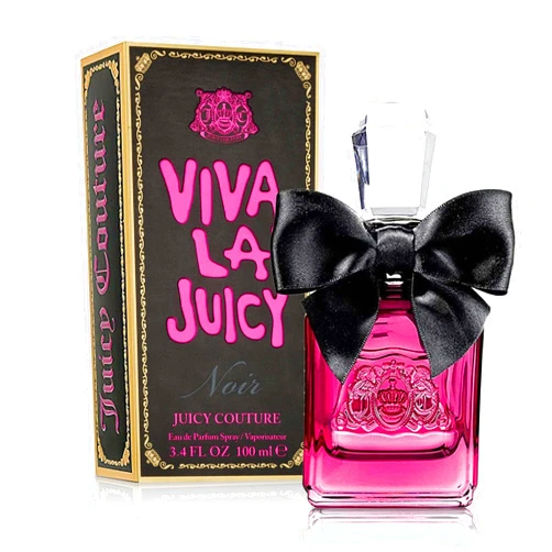 Juicy Couture Viva La Juicy Noir Eau De Parfum, Women's Perfume with Notes of Wild Berries, Gardenia & Amber - Fruity & Floral, EDP Spray