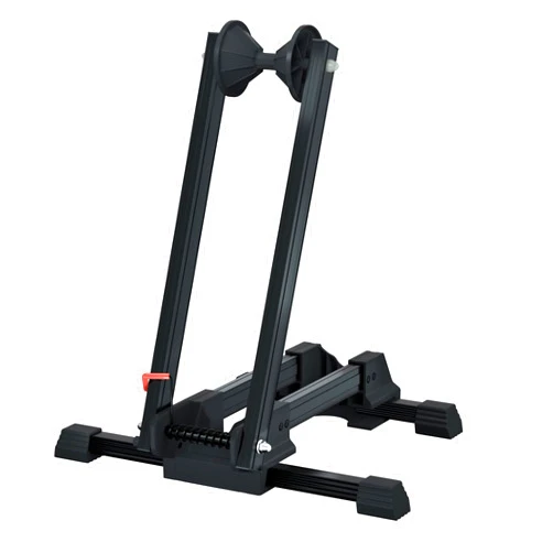 RELIANCER Sports Foldable Alloy Bicycle Stand Bike Floor Parking Rack Steady Wheel Holder Fit 20