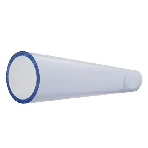 Jumpanny 4 Inch Diameter Clear PVC Schedule 40 Pipe [Pipe ID 4.0 inch, OD 4.5 inch] (Bluish tint), Choose Your Length (5 Inches to 8 feet) (Selected Length: 1 Foot)