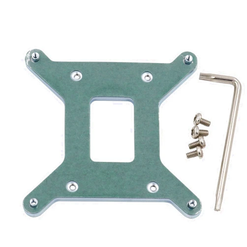 GENNEL Metal LGA1700 Motherboard Backplate, CPU Radiator Base Heatsink Mounting Backplane for Intel LGA 1700