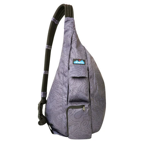 KAVU Rope Sling - Compact Lightweight Crossbody Bag -Stone Topo