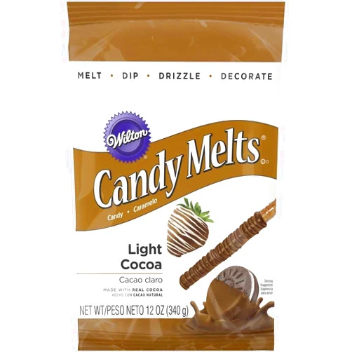 Wilton Light Candy Cocoa Melts, 12 oz. bag