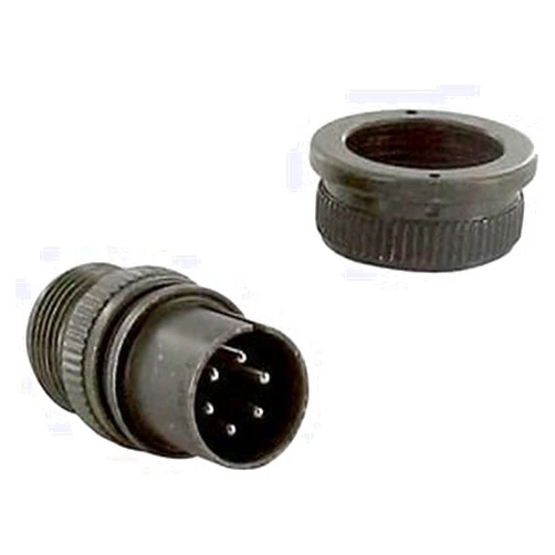 AMPHENOL INDUSTRIAL MS3106A14S-6P Circular Connector Plug Size 14S, 6POS, Cable