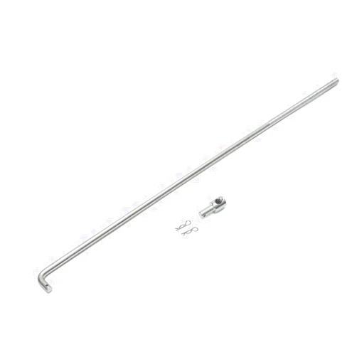 MOTOQUEEN Throttle Rod 14.96” Throttle Linkage Universal Car Clip Accelerator Adjustable for Camaro 1967-1969 | for Nova 1968-1969 | for Chevelle & for El Camino 1964-1969