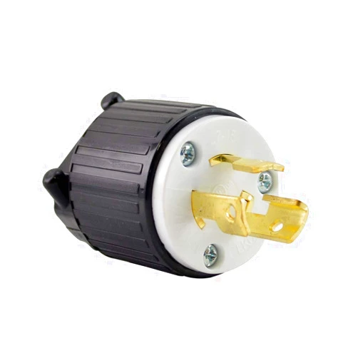 Superior Electric YGA031 Twist Lock Electrical Plug, 3P 15A 277V - NEMA L7-15P (10 Pack)