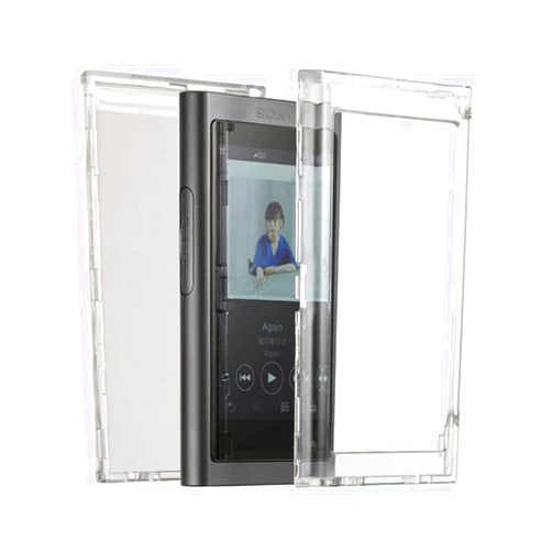 Zshion Case for Sony NW A55 A56 A57,Shock Absorption Lightweight Ultra Slim Soft TPU Cover for Sony Walkman NW-A55HN A56HN A57HN A50 A55 A56 A57 (Clear)