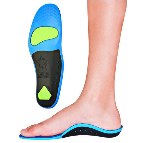 KidSole Children's Memory Foam Starry Shield Arch Support Insole for Comfort, Cushion & Arch Support by KidSole ((24 CM) Kids Size 2-6)