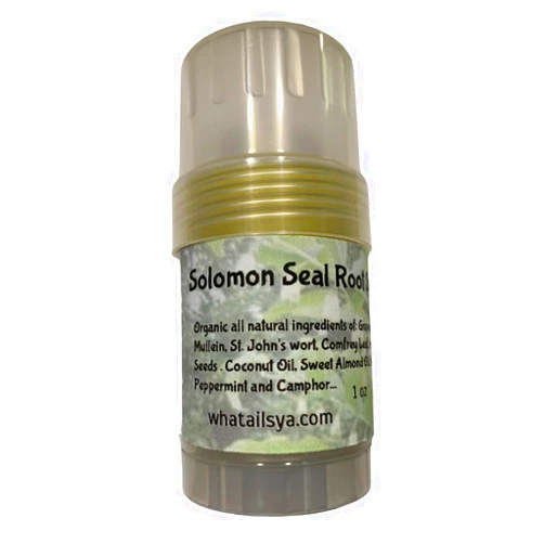 Handmade Solomon Seal Root Salve 3/4 oz Muscle and Bone - Plantar Fasciitis, Sore muscles, Sore bones and more.