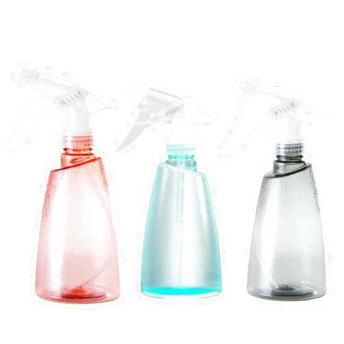 IDeep Plastic Spray Bottles, 3PCS 16.9oz/500ml Refillable Water Squirt Bottles Mister Bottle Durable Trigger Sprayer with Mist & Stream Modes for Hair Salon Cleaning Gardening Watering Plants