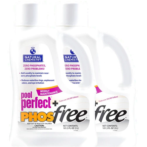 Natural Chemistry® Pool Perfect® + Phosfree®, 3-Liter (2-Pack)