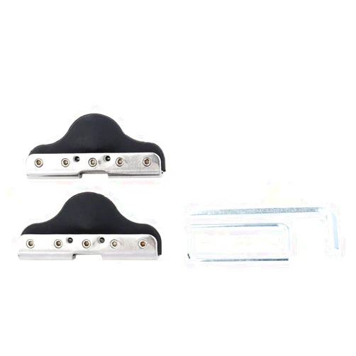 INEEDUP LED Light Pod Metal Hood Mount Bracket Kit Ditch Hood Light Brackets Black Pair 52