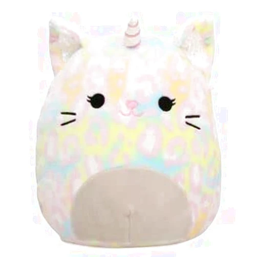 Squishmallow Cheetah-Corn (Cheetah Unicorn) 20 cm (8 inch) Soraya Plush Stuffed Animal Super Soft Cuddle Pillow