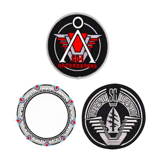 Rockapatch Halloween Costume Stargate Command Gatekeepers Embroidered Iron On Patches