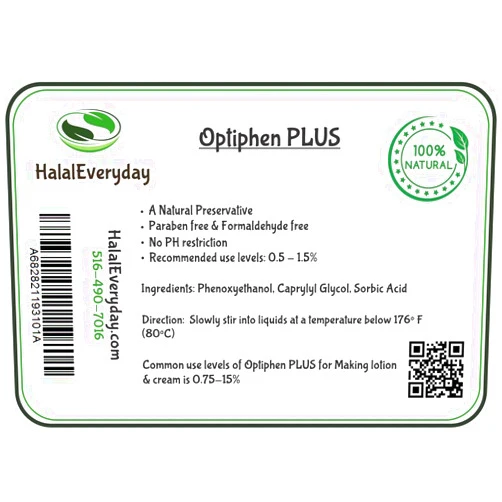 SAAQIN Optiphen Plus - Optiphen + Water Soluble and Very Gentle Preservative 4 Oz