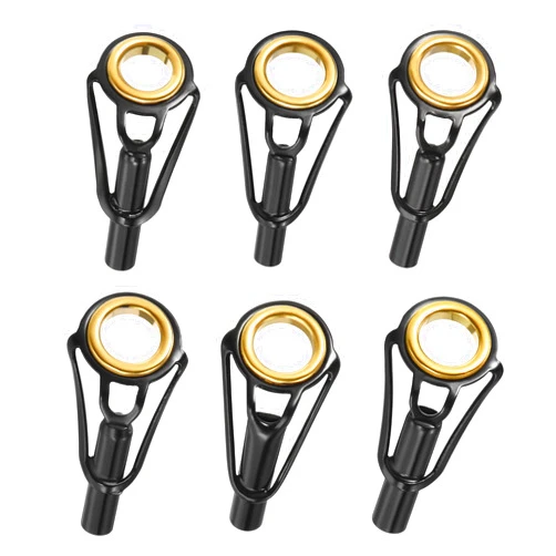 PATIKIL Tube Dia Fishing Rod Tips Repair Kit, Stainless Steel Ring Guide for Saltwater Freshwater Fishing