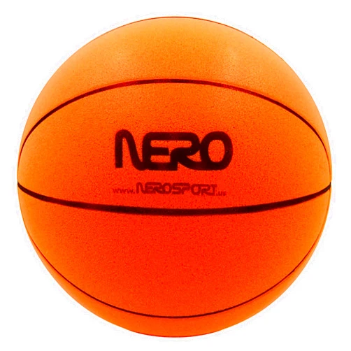 NERO SPORT Ninja Silent Basketball- Soft Foam Indoor Hoop Play | Soundless Ball for Quiet Dribbling and Indoor Training
