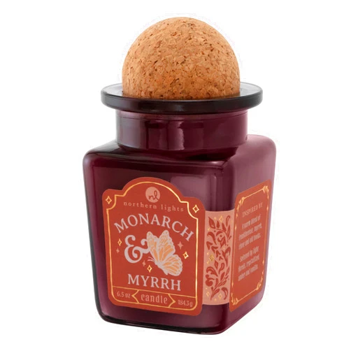 Northern Lights Candles - Curiosity - Monarch & Myrrh - 56070