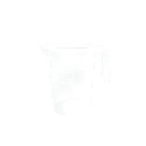 AppleTofu Stackable Plastic Measuring Cup, Graduated Measuring and Mixing Pitcher, Liquid Beaker Measuring Cups, BPA Free, Heavy Duty, Handle and Pour Spout - 500ml
