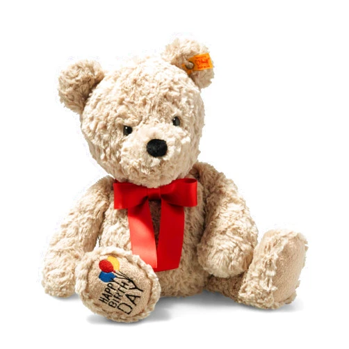 Steiff Soft Cuddly Friends Jimmy Teddy Bear Birthday, 14
