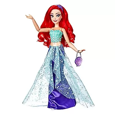 Hasbro Disney Princess Style Series, Ariel Doll in Contemporary Style with Purse & Shoes