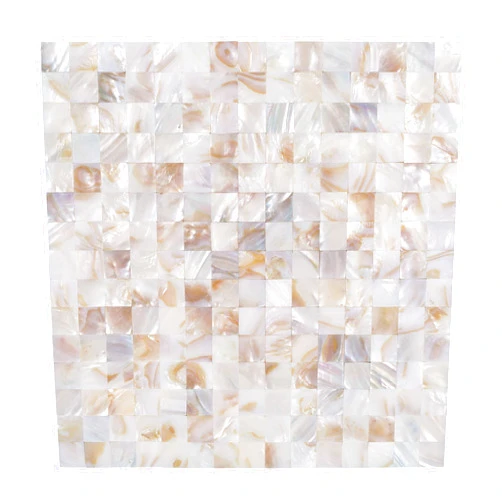 Reovatile 10 - Sheet Peel and Stick Mother of Pearl Backsplash for Bedroom and Bathroom, Kitchen Wall Decor Mother of Pearl (Nature, 12