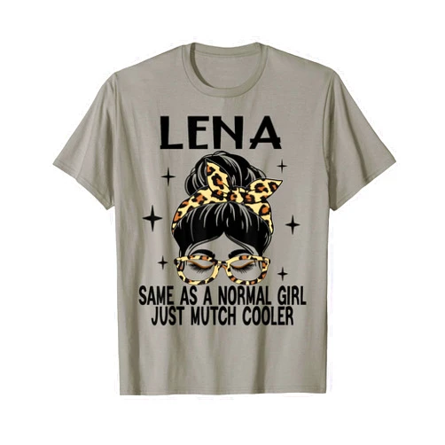 SwiftStyle Apparel LENA Costume Cute Definition Personalized Name LENA T-Shirt