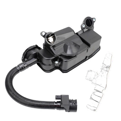 TINGLU Oil Separator Assembly Compatible with 11-16 Fo-rd F250 F350 F450 F550 Super Duty 6.7L Powerstroke Diesel PCV CCV DC3Z6A785C