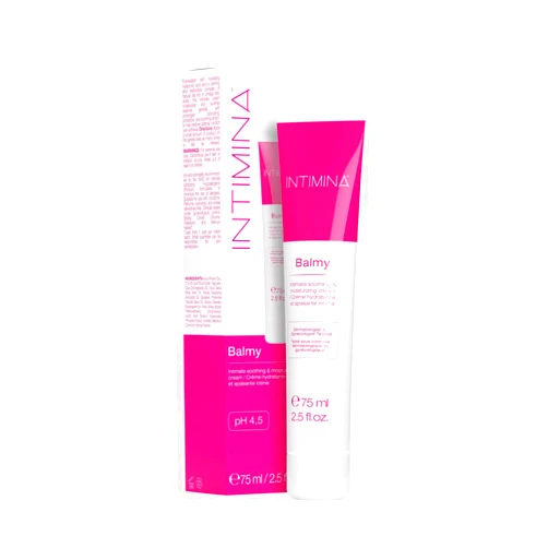 INTIMINA Balmy: Vaginal Moisturizer, Intimate Soothing & Moisturizing Cream