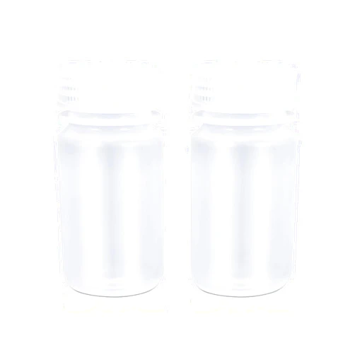 UMETASS 4.2 oz Wide Mouth Lab Reagent Bottle, Laboratory Grade Chemical Container, Sealed Leak-proof Clear PP Bottle, Pill Bottle, Water Sample Bottle(2 Pcs)
