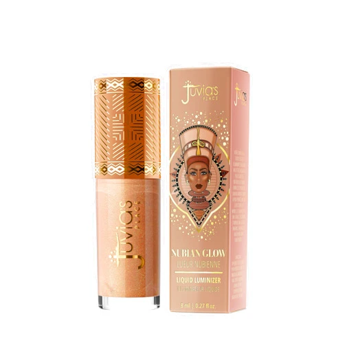 Juvia's Place Nubian Glow Liquid Luminizer Egyptian Glow - Radiant Highlighter Makeup Glowy Tint Daily Dewy Luminous Beauty Creamy Bronzing Skincare Radiating Brightening Natural Shine Face & Cheeks