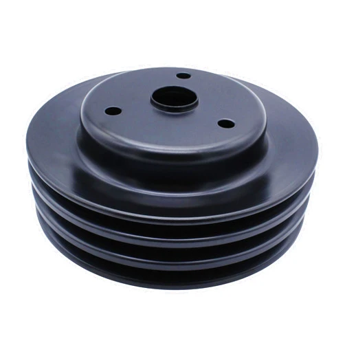 YUCHENSHLP 1 Pcs Crankshaft Pulley Triple-Groove LWP Long Water Pump Compatible with Small Block Chevy SBC 262 265 267 283 302 305 307 327 350 400