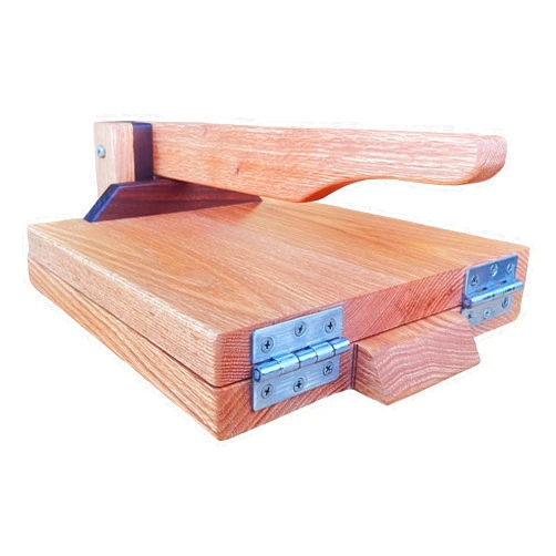 Central Coast Woodworks Hardwood Tortilla Press - Red Oak - 11.5 inch