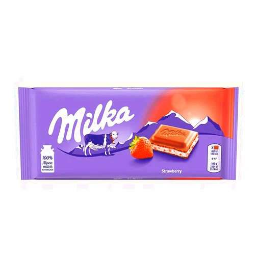 Milka - Strawberry Joghurt 100g (Pack of 3)