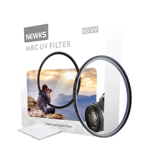 Newks 77mm MRC UV Protection Filter Kit,Clear UV Filters Slim Protector,16 Multi-Layer Nano Coated/Ultra Thin/High Definition/Quality for Canon,Nikon,Sony,Sigma,etc 77mm Camera Lens Protective