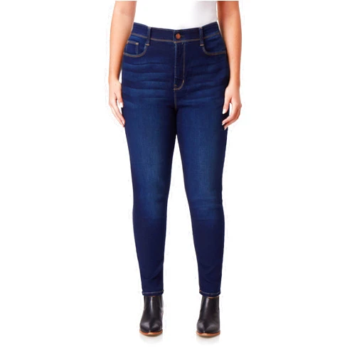 Angels Forever Young Women's 360 Sculpt Skinny Mid-Rise Jeans (Standard and Plus)