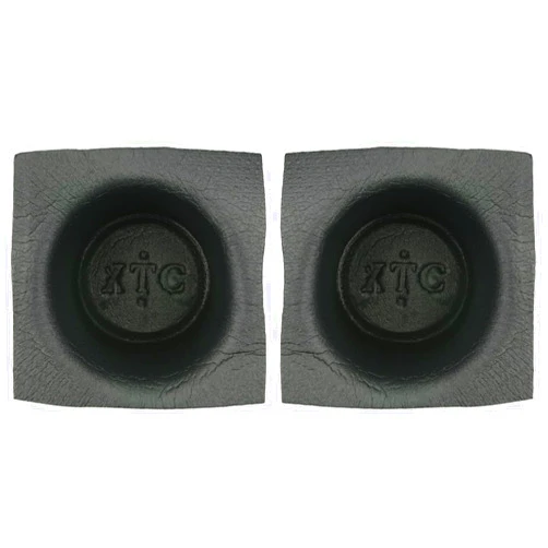 Install Bay Speaker Baffle 6 1/2 Inch Round Large Frame Pair- VXT60, Black