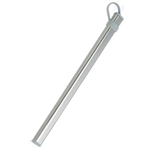 MACIMO Chopsticks Storage Tubes Aluminum Box Case for Titanium Chopsticks Storage Box Without Chopsticks Gray