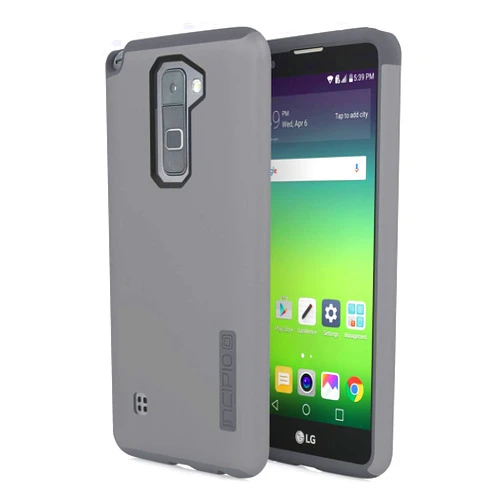 Incipio LG Stylo 2 Dualpro Case - Gray and Charcoal