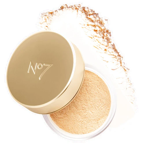 No7 Pro Artist Loose Setting Powder - Soft-Focus Translucent Powder to Help Blur Imperfections & Absorb Oil - Creates a Sheer Veil on the Skin and Helps Makeup Last - Translucent (0.95 oz)