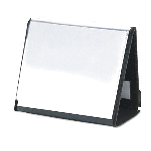 Cardinal : ShowFile Horizontal Display Easel with 20 Letter-Size Sleeves, Black -:- Sold as 2 Packs of - 1 - / - Total of 2 Each