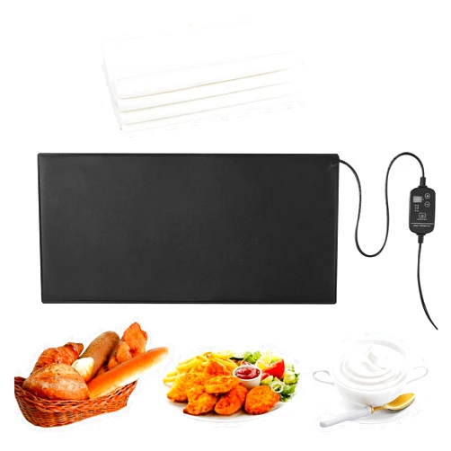 Juilsioa Bread Warming Mat with Pure Cotton Towel, Bread Dough Heated Proofing Mat (20.9