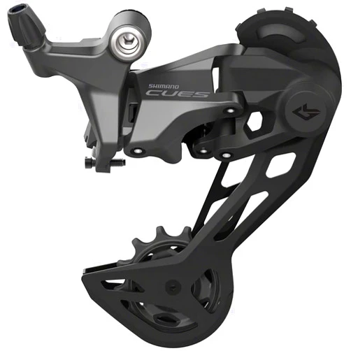 Shimano CUES RD-U6020-SGS Rear Derailleur - 10-Speed, Shadow Design, Direct Attach, Long Cage, Black