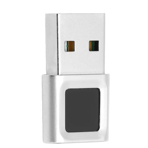 Pomya USB Fingerprint Reader, for Win 10/11 32/64 bits, Security Key Biometric Fingerprint Scanner, 360 Degree Touch Fast Matching, for Laptop PC Computer