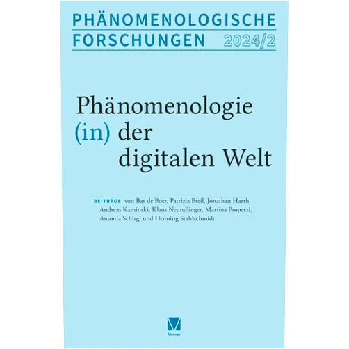 German Edition by Thiemo Breyer (Editor), Inga Römer (Editor), Michela Summa (Editor) & 0 more Format: Kindle Edition Phänomenologie (in) der digitalen Welt (Phänomenologische Forschungen 20242) (German Edition)