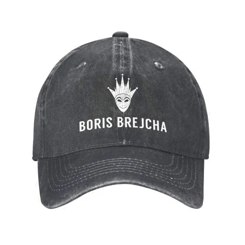 COIRBLISS Boris Brejcha Hat Baseball Caps Adjustable Dad Hat Vintage Wash Cowboy Fashion Trucker Hats Black