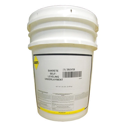 Sakrete 120035 Sakrete Self-Leveling Underlayment, Pail, 50 lb.
