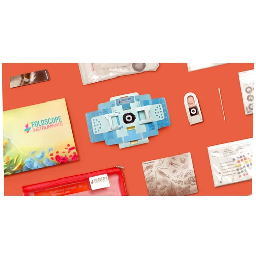 Foldscope Instruments, Inc. Microscope Assembled Individual Kit(FS-AIK-001)