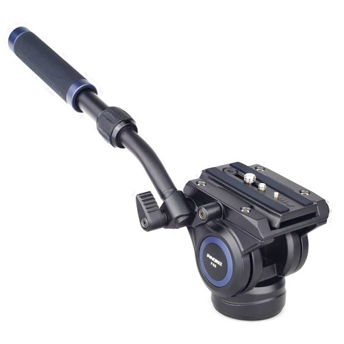 INNOREL Video Camera Tripod Fluid Head-INNOREL F60,Professional Drag Pan Panoramic Fluid Head with 1/4